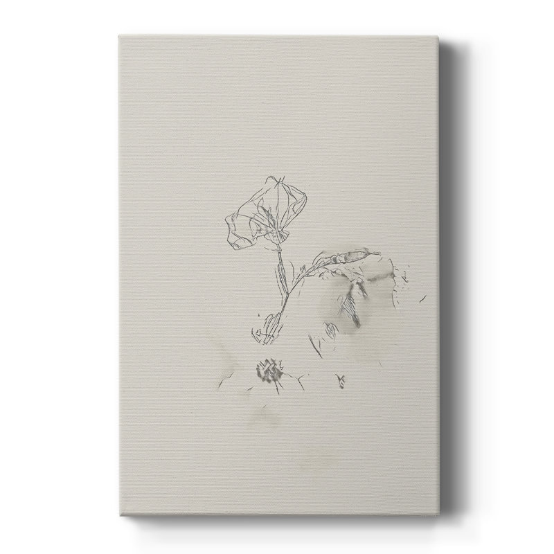 Croquis rétro LXII - galerie Cavas sur mesure, H 36 po x l 24 po