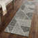 Contemporary Distressed Geometric Area Rug