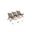 Auciello Folding Camping Chair with Cushion