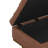 Mariah 34"W Upholstered Coffee Table Storage Ottoman with Lift Top and Solid Wood Legs-946002183