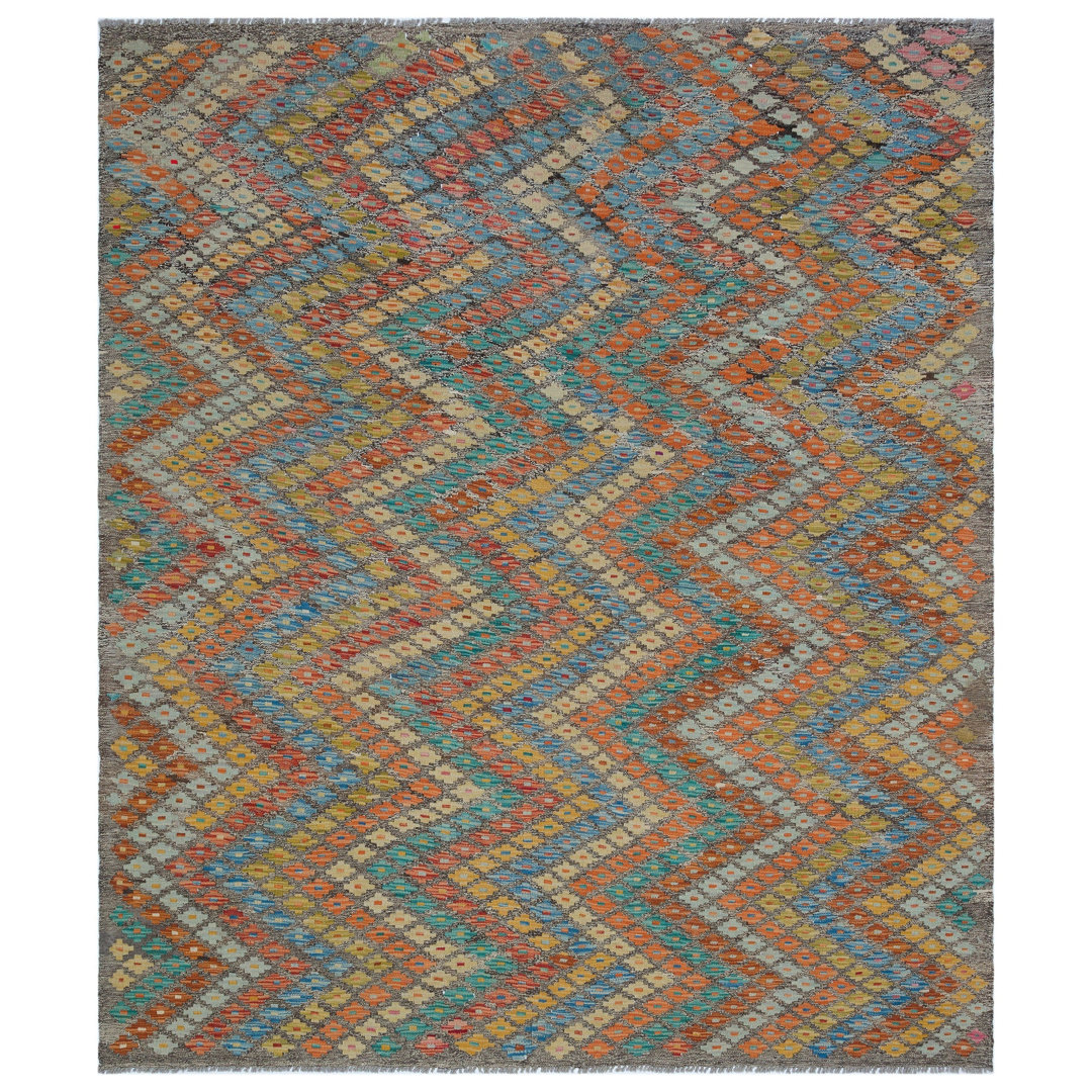 Square Arnt Hand Knotted Area Rug