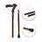 Hand Carved Wooden Walking Cane With Ergonomic Handle And Rubber Tip For Men And Women - Fashionable Unique Walking Stick For Seniors - 37 Inch (Lion)