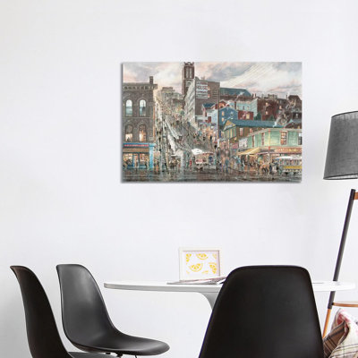Kearny St., San Francisco 1 Piece Wrapped Canvas Wall Art