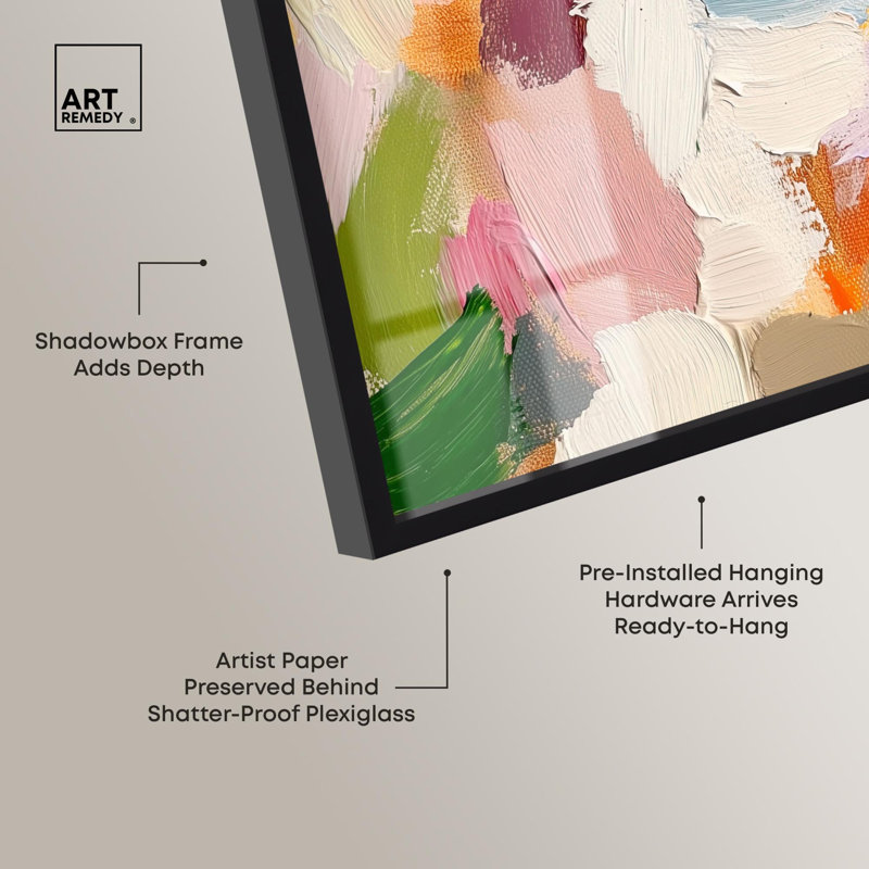 «Surge IV», reproduction d'ombre colorée par Art Remedy, Noir, H 25 po x l 17 po