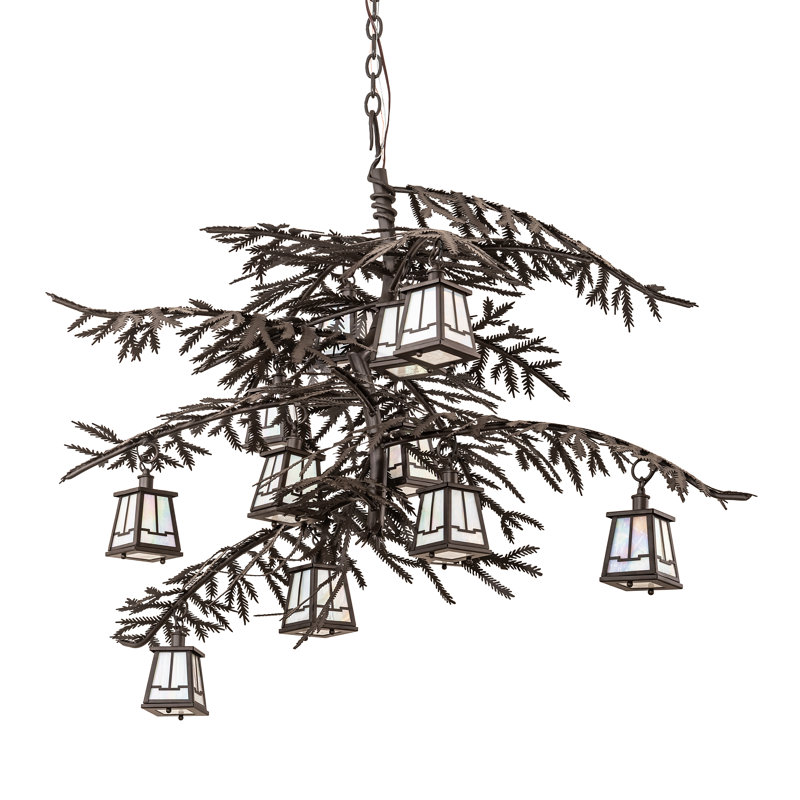 Lustre géométrique unique et remarquable à 12 lumières Ralstond