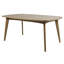 Kopynec Extendable Oval Solid Wood Base Dining Table