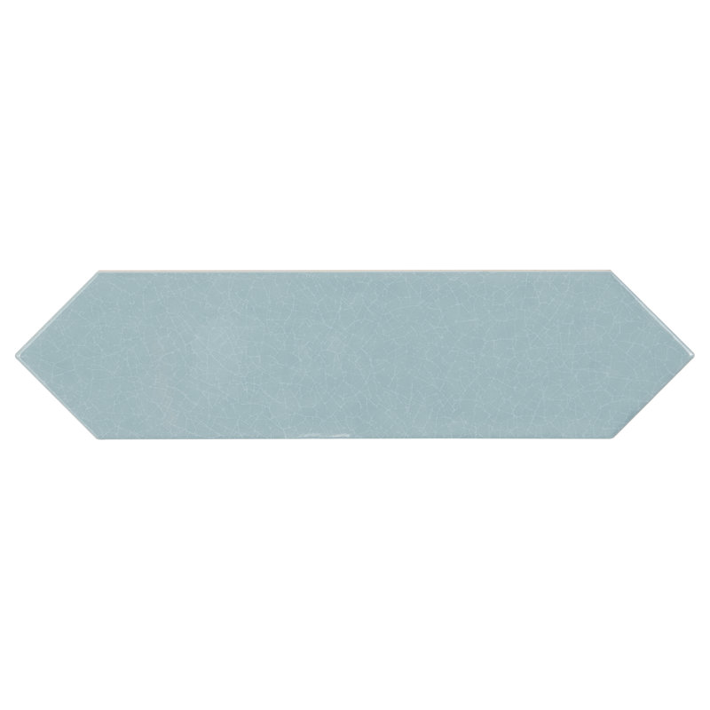 Saloni 3" x 12" Ceramic Subway Tile, Blue