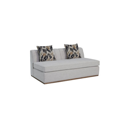 Channel Armless Loveseat