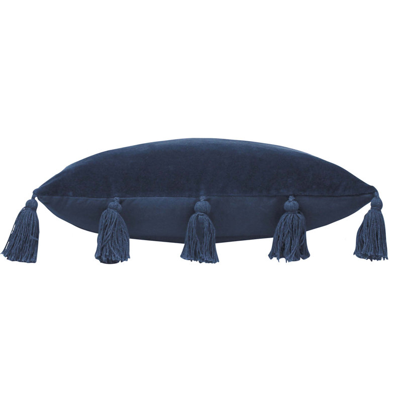 Square Cushion, 45cm H x 45cm W x 24cm D, Navy