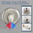 Volume Control Shower Faucet with Rough in-Valve-98127046