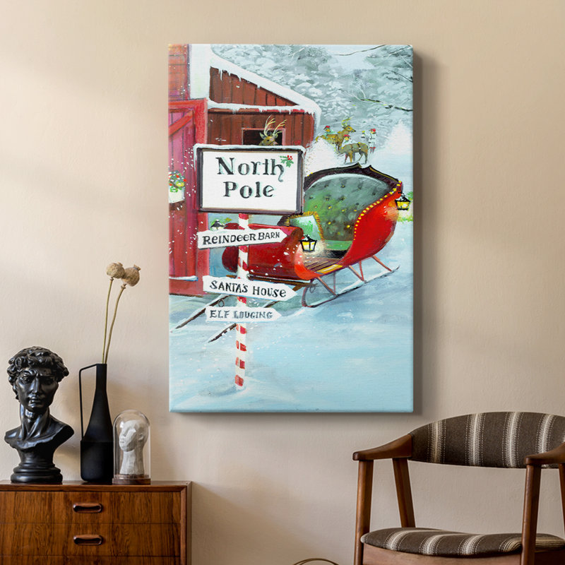 The North Pole - Galerie Cavas sur mesure, H 12 po x l 8 po