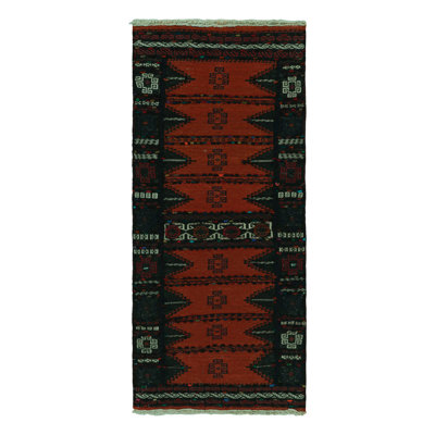 Hand Knotted Wool Area Rug