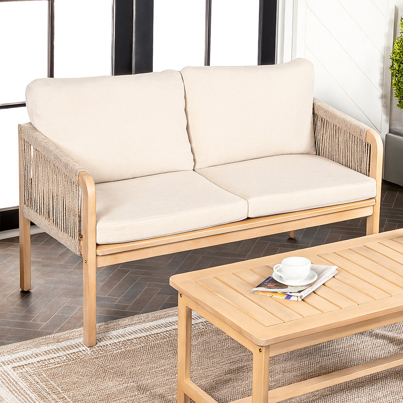 Causeuse d'extérieur Arwen, Beige