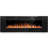 Braegger Recessed & Wall Mounted Electric Fireplace, Remote Control w/ Timer, Adjustable Flame Color & Speed-1184508125