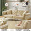  Dimmitt Modern 2-Seater Sofa Bed , 3-Stage Adjustable Backrest & Gold-Plated Metal Feet-2146663402