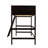 Solid Wood Loft Bed with Sturdy Ladder