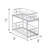 Irmengild Steel Pull Out Drawer-931059353