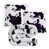 Black Elsa Cowhide