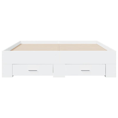 Yamna Engineered Wood Bed Frame