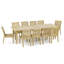 Westminster Teak Outdoor Teak Dining Table