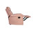Luxury Velvet Recliner Chair - Plush Comfort, Manual Recline, Easy-Adjust Positions-556905643