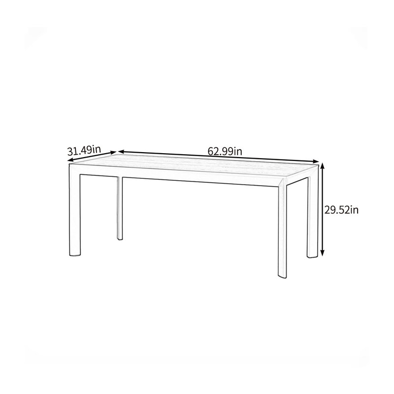 Lamani, 29.52"H x 62.99"L x 31.49"W, Black