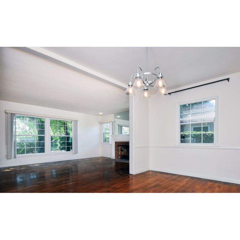 Amarvir 5 - Light Dimmable Classic / Traditional Chandelier, Polished Chrome