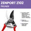 Cisaillement de nettoyage ergonomique swiss bypass