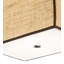 18" Long Quadrato Lounge Oblong Pendant