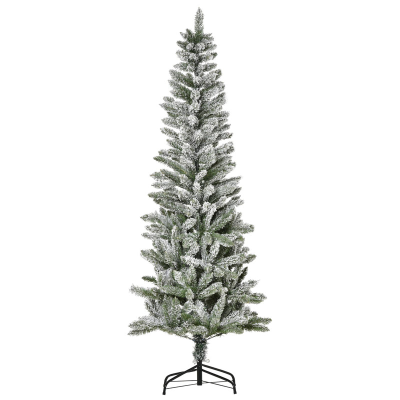 Arbre de Noël artificiel pin enneigé 6 pi