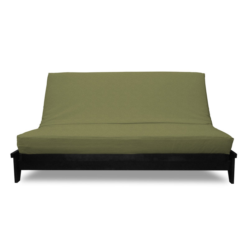 Housse pour futon à coussins carrés, Totalité, Sauge