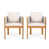 Beige Cushion/Mix White Rope+Teak Frame is out of stock