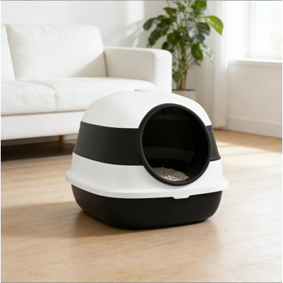 Litière pour chat, litière avec couvercle