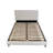Modern Upholstered Bed Frame with 2 Nightstands Wood Bed Frame-625019460