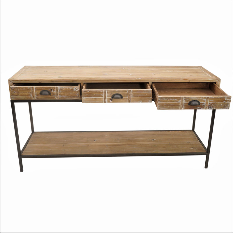 Anwyn 63'' Solid Wood Console Table