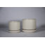Pot de fleurs moderne Melrose en céramique émaillée (lot de 2) - Intérieur/Extérieur-1572061660