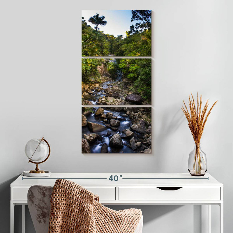 Ruisseau El Yunque, H 32 po x l 15 po