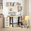 Shelinda Solid Wood Writing Desk