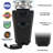 1/3 HP Continuous Feed Garbage Disposal with Power Cord, Stopper, Splash Guard