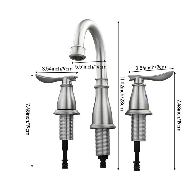Breeins Kitchen Faucet, Silver
