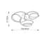 Mcclintock LED Semi Flush Mount
