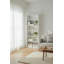 Garde-robe en bois blanc 32 po avec cinq tablettes Prosper