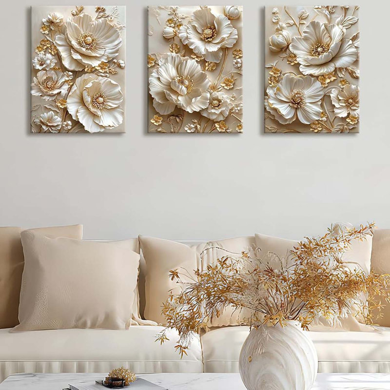 3 Piece Wrapped Canvas Print