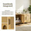 Caisse de style meuble avec 4 portes-124736211