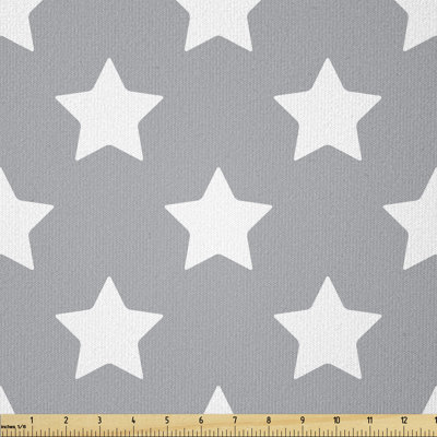 Deisel Big Stars Monochrome Multi-Purpose Fabric