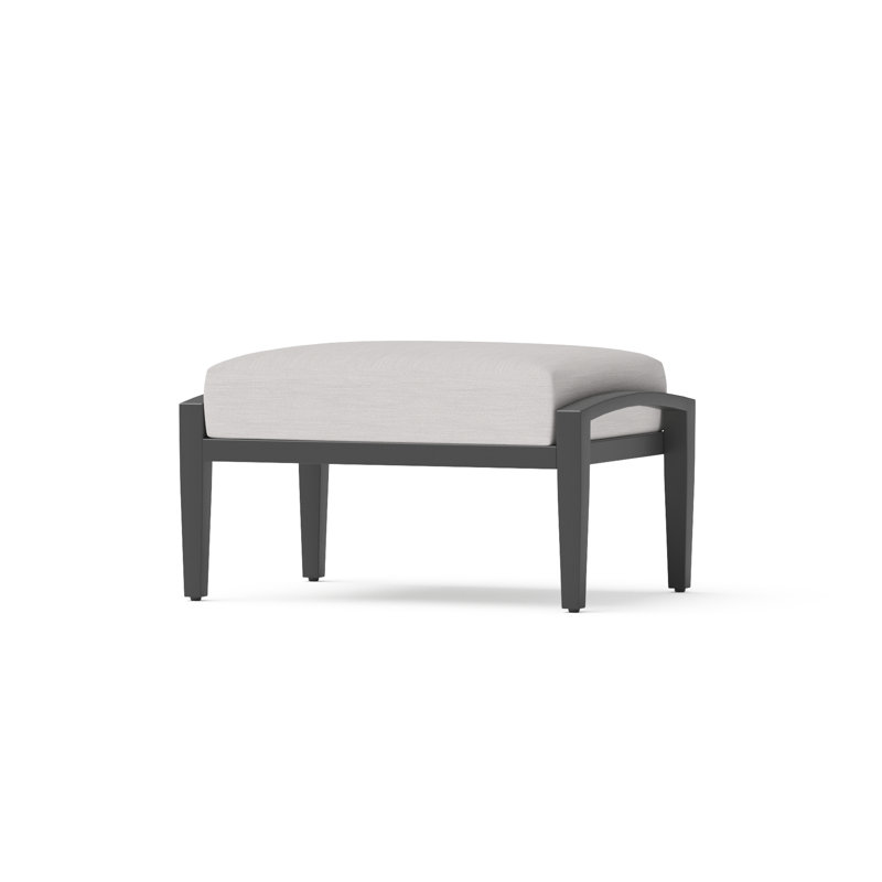 Repose-pieds Calliann avec coussin Sunbrella