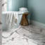 Tuile de sol et murale Ventara Glacial Veil 24 po x 48 po, aspect pierre, en porcelaine polie-106905314