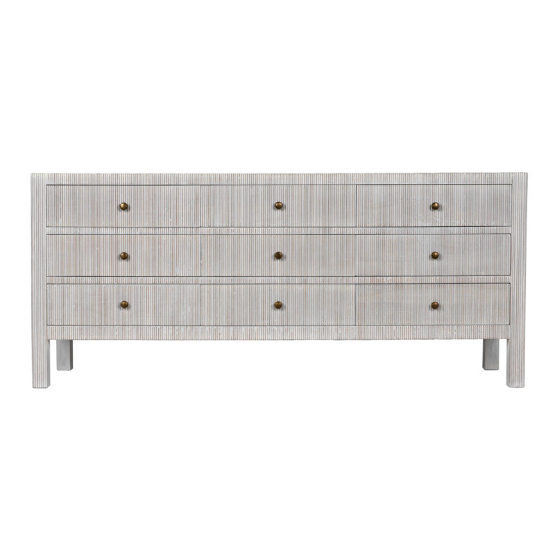 9 - Drawer Solid Wood Dresser