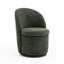 Tabouret de coiffeuse pivotant rembourré-220756087