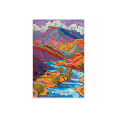 «Summer Skys Over Rush Rivers» par Michelle Chrisman